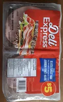 Deli express jambon forêt -noire fumé