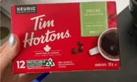 Café décaféiné k-cup