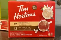 12 french vanilla 12 hot chocolate