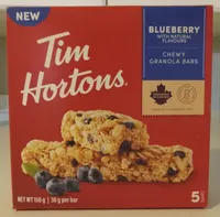 Blueberry Chewy Granola Bars