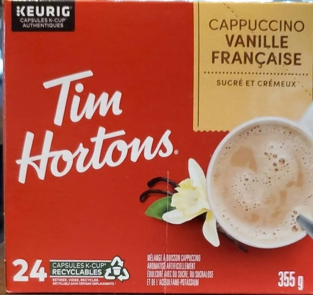 Cappuccino vanille française