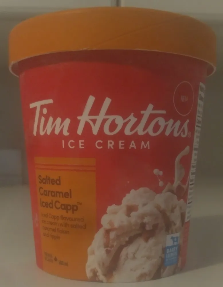 Salted Caramel Iced Capp Ice Cream