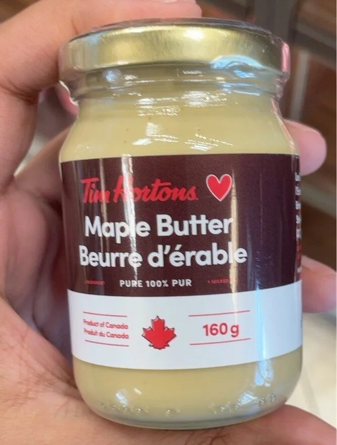 Tim Hortons Maple Butter