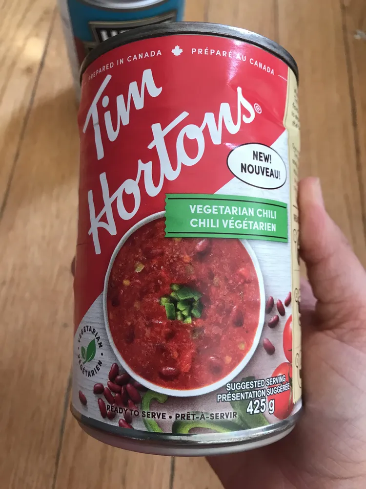 Canned Veggie Chili