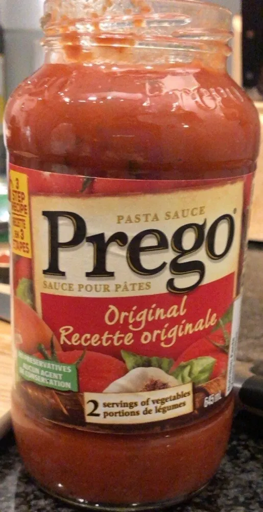 Sauce tomate prego