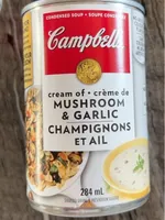 cream of mushroom and garlic