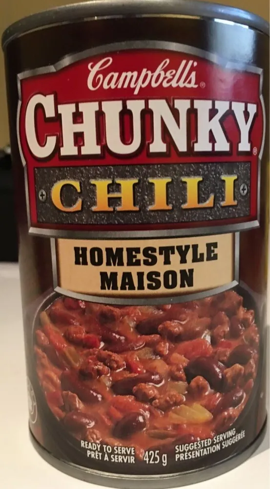 Chunky chili homestyle