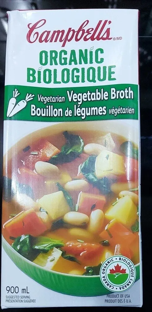 Bouillon de légumes végétarien