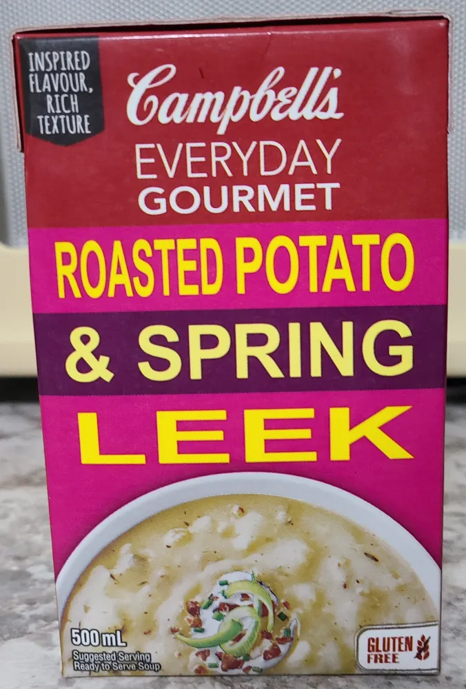 Roasted Potato and Spring Leek Soup