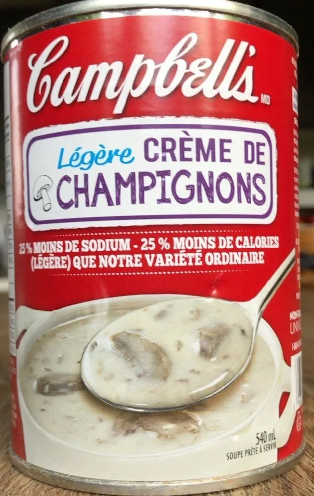 Crème (champignons - Légère)