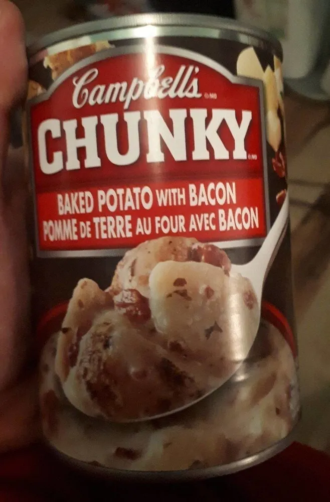 Chunky Pomme de terre au four avec bacon