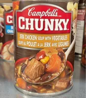 Campbells Chunky soupe au poulet a la jerk avec legumes
