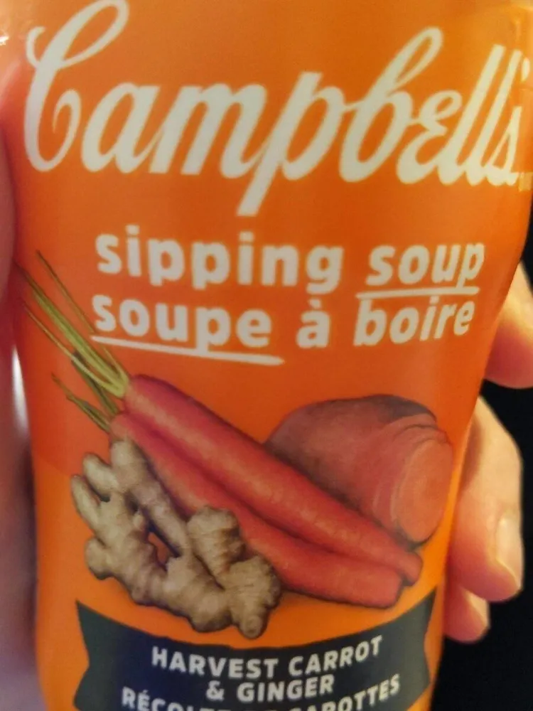 Carrot Ginger Sipping Soup