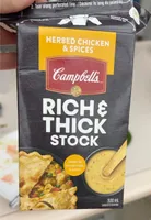 Rich & Thick Stock, Herbed Chicken & Spices