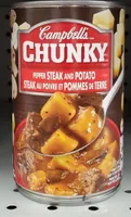 Chunky Pepper steak and potato