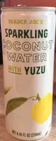 Sparkling Coconut Water with Yuzu