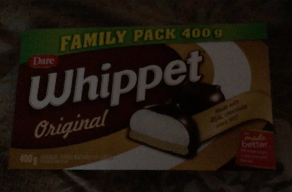 Dare Whippet Original, 12 x 400g