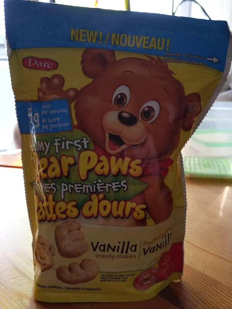 My first bear paws