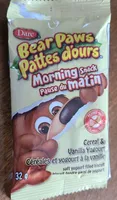 Bear Paw Cereal and Vanilla Yogurt