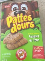 Pattes d’ours au pommes