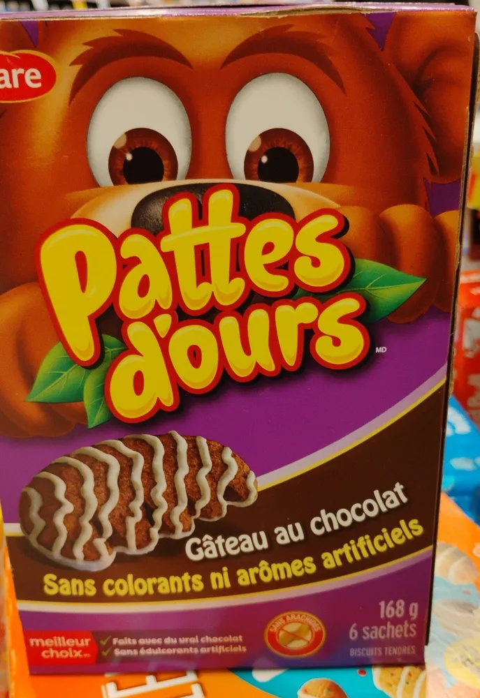 Chocolate Cake Bear Paw