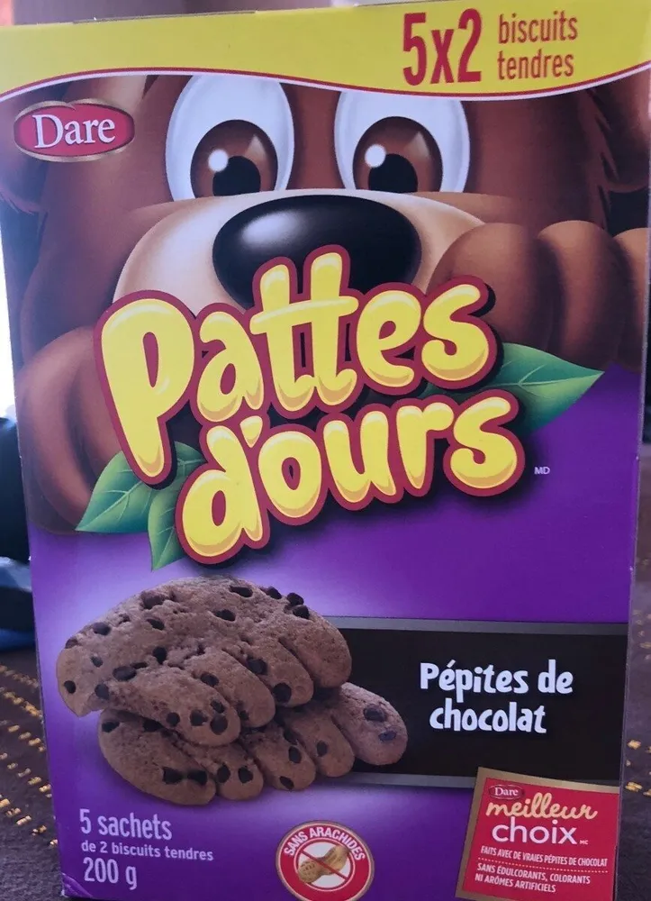 Pattes d'ours pepites