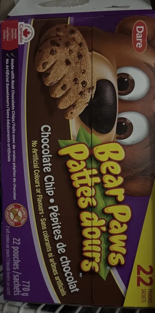 Chocolate Chip Bear Paw