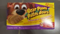 Bear Paws / Pattes d'ours Banana Bread / Pain aux bananes