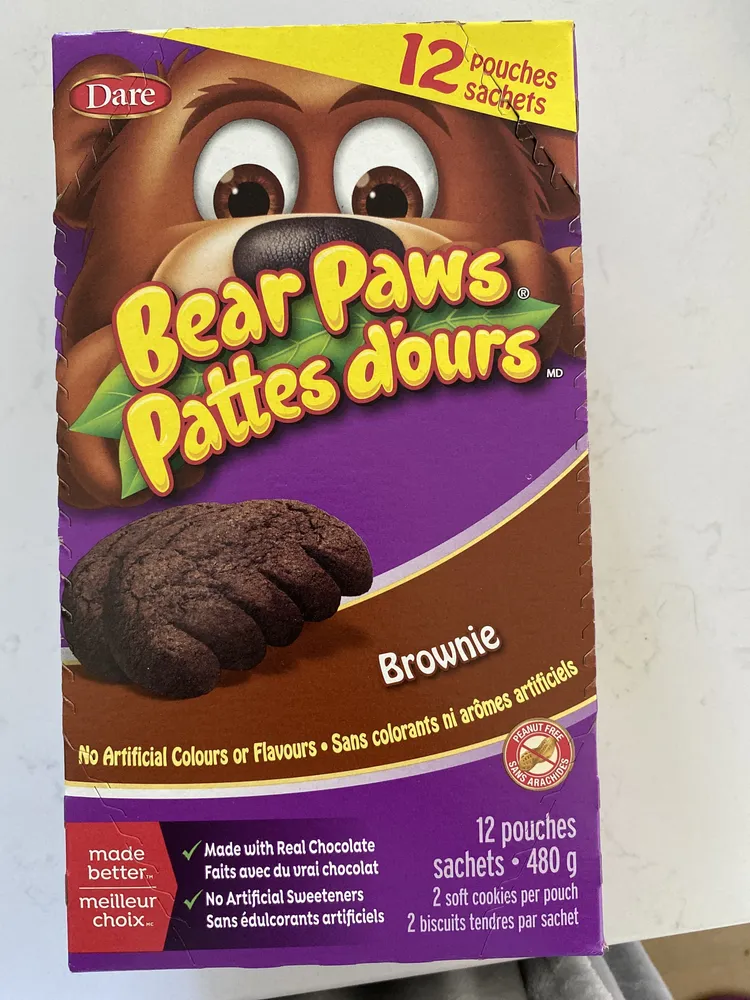Bear Paws / Pattes d'ours Brownie
