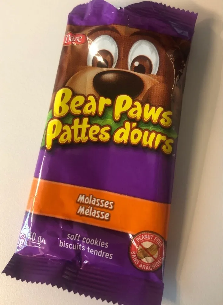 Pattes d'ours Mélasse