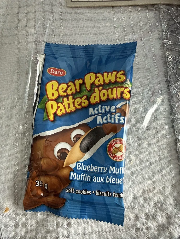 Blueberry Bear Paws