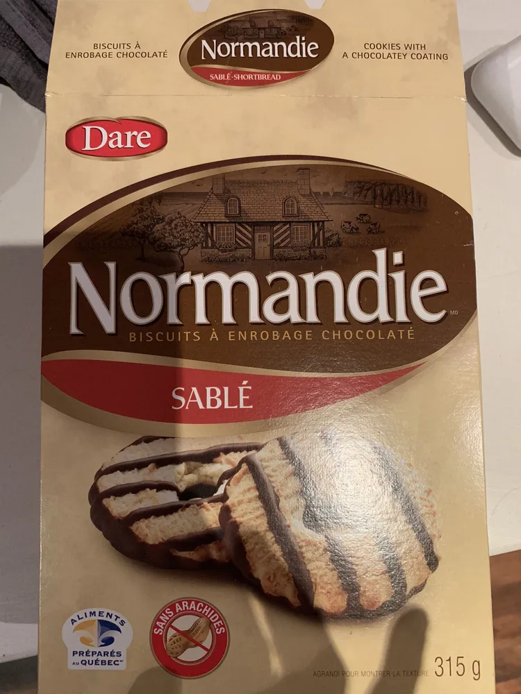 Biscuits Normandie (sablé)