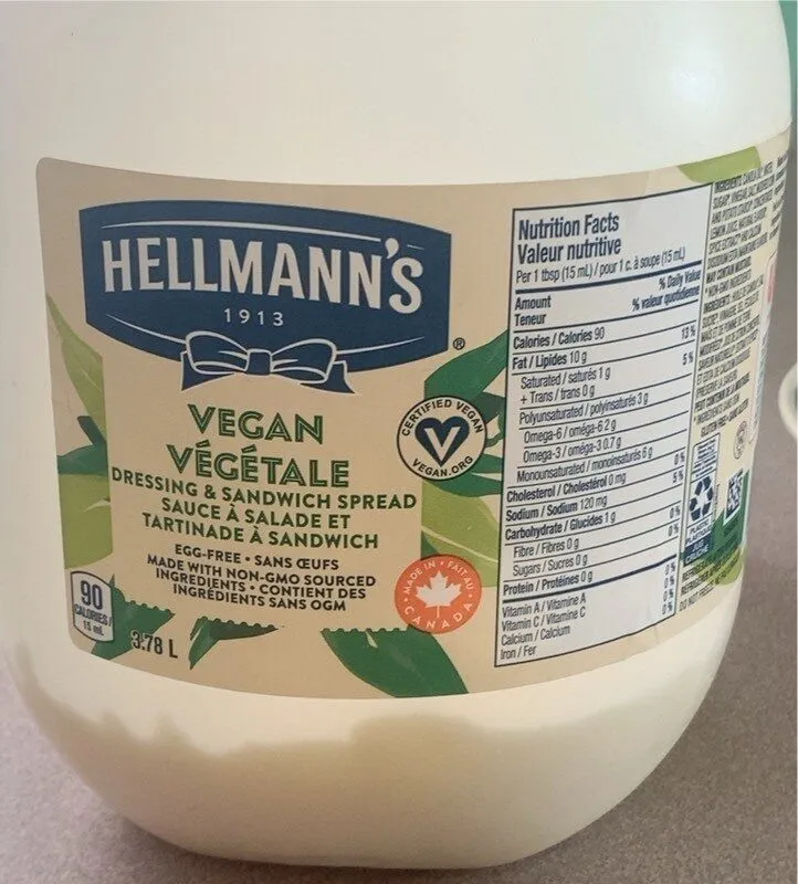 Vegan Dressing and Sandwich Spread