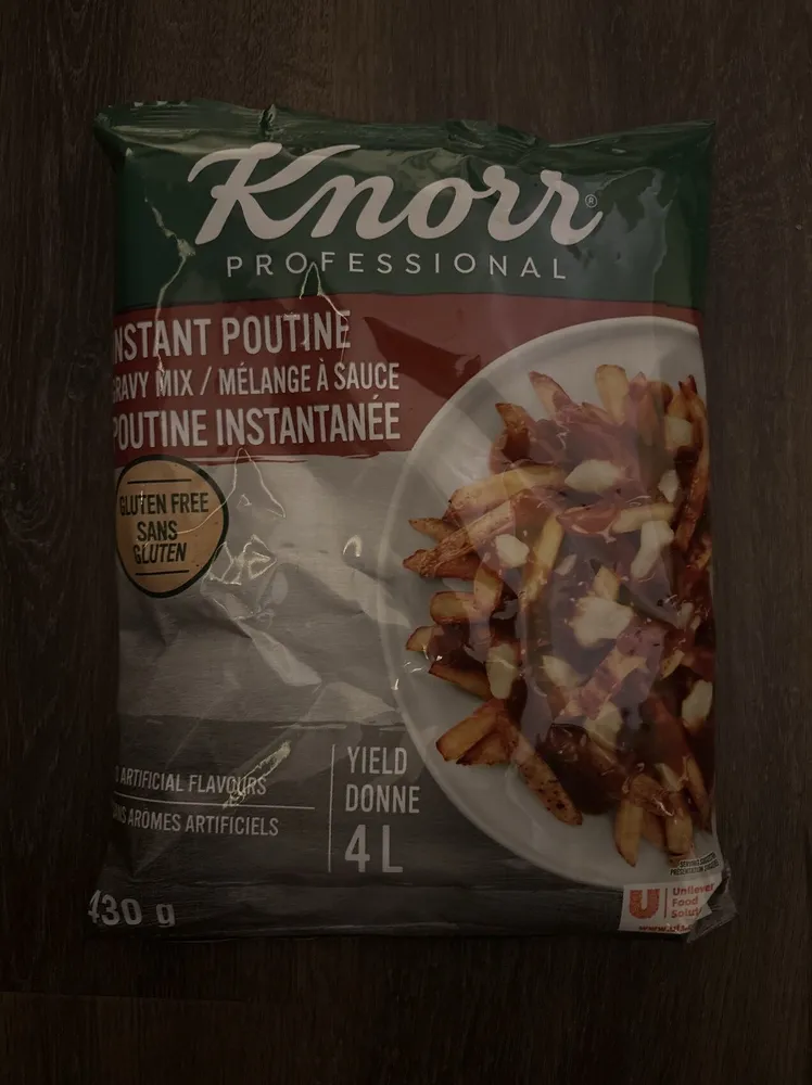 Instant Poutine Gravy Mix