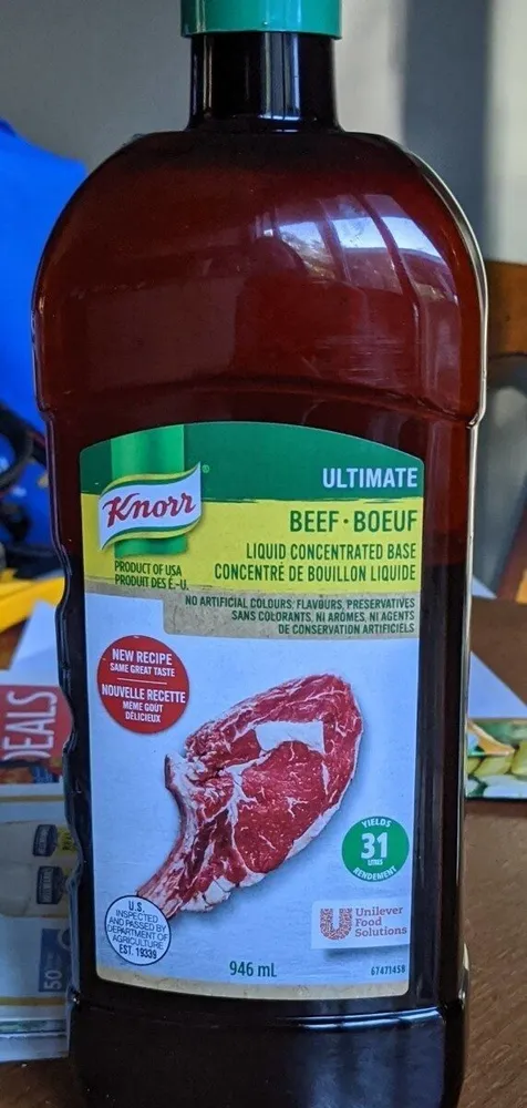 ultimate beef liquid concentrated broth base