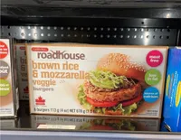Brown Rice & Mozzarella Veggie Burger