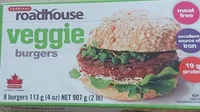 Roadhouse veggie burgers