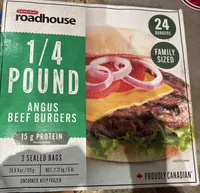 1/4 pound amgus beef