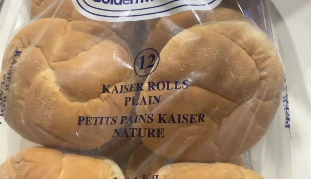 plain kaiser rolls