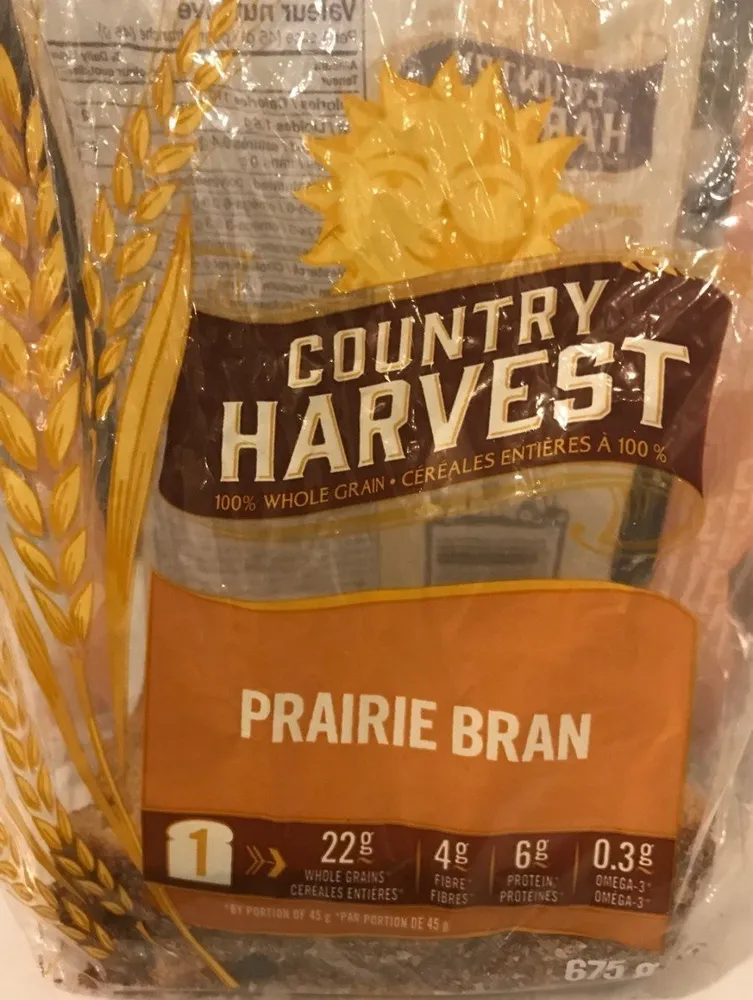 Céréales entières à 100% - Prairie Bran