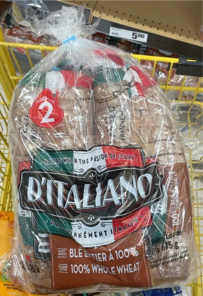 Pain de blé entier