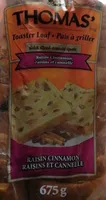Toaster Loaf - Raisin Cinnamon