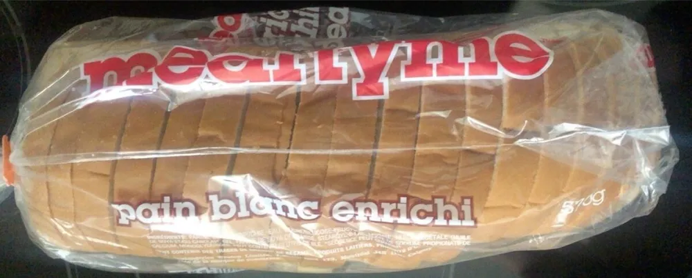 Enriched White Bread