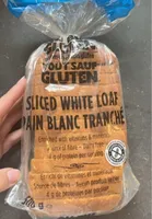 Pain blanc tranché