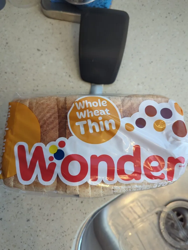 100% Whole Wheat Thin Sandwich Bread