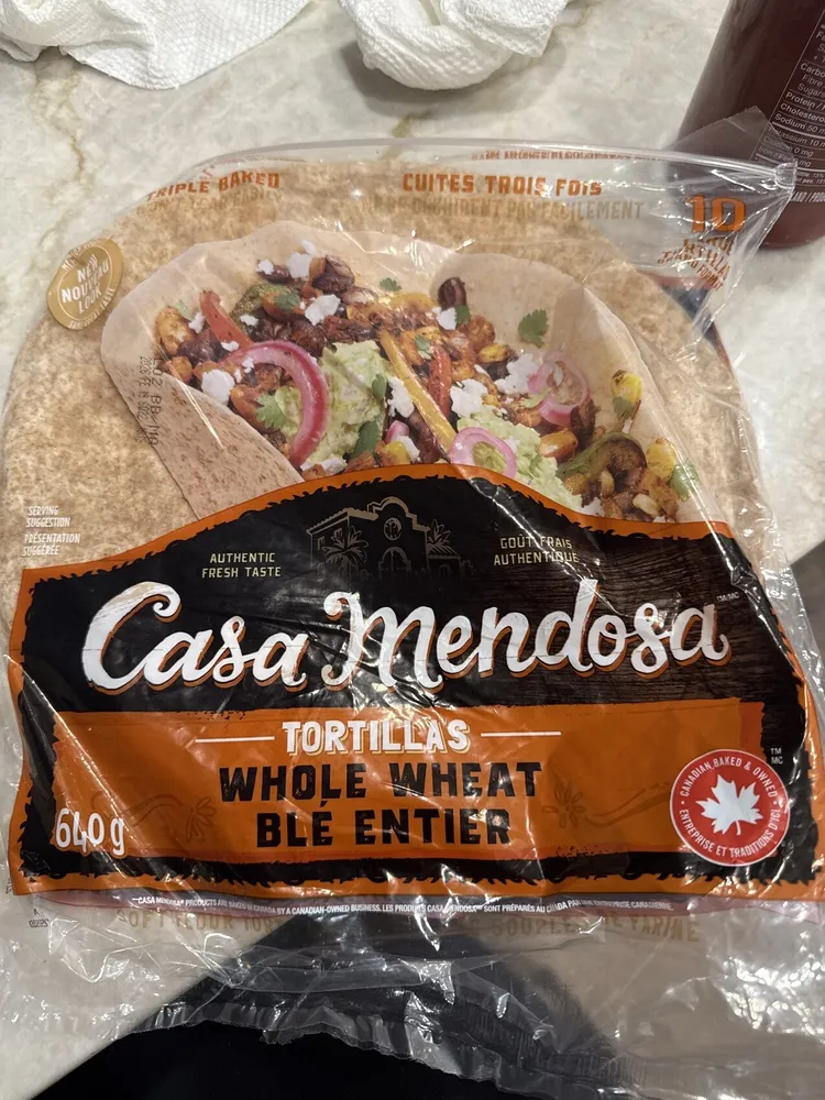 Tortillas Whole Wheat