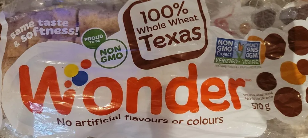 100% Whole Wheat Texas Bread