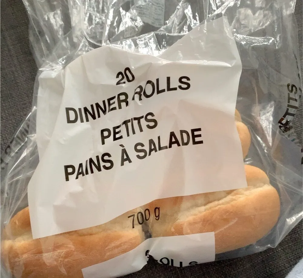 20 dinner rolls