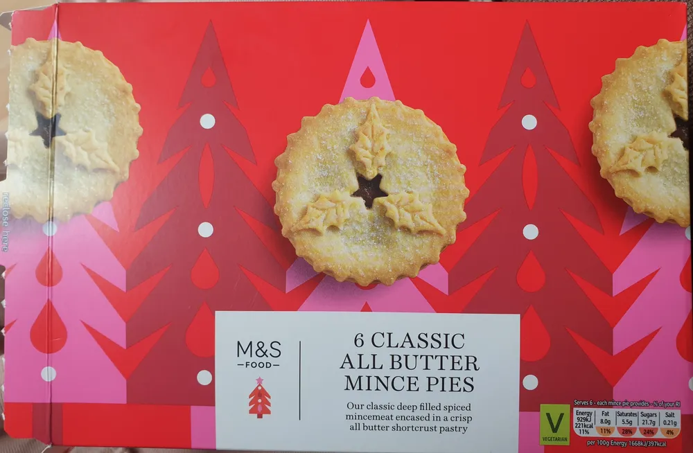 Classic All Butter Mince Pies
