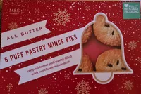 Puff pastry mince pies